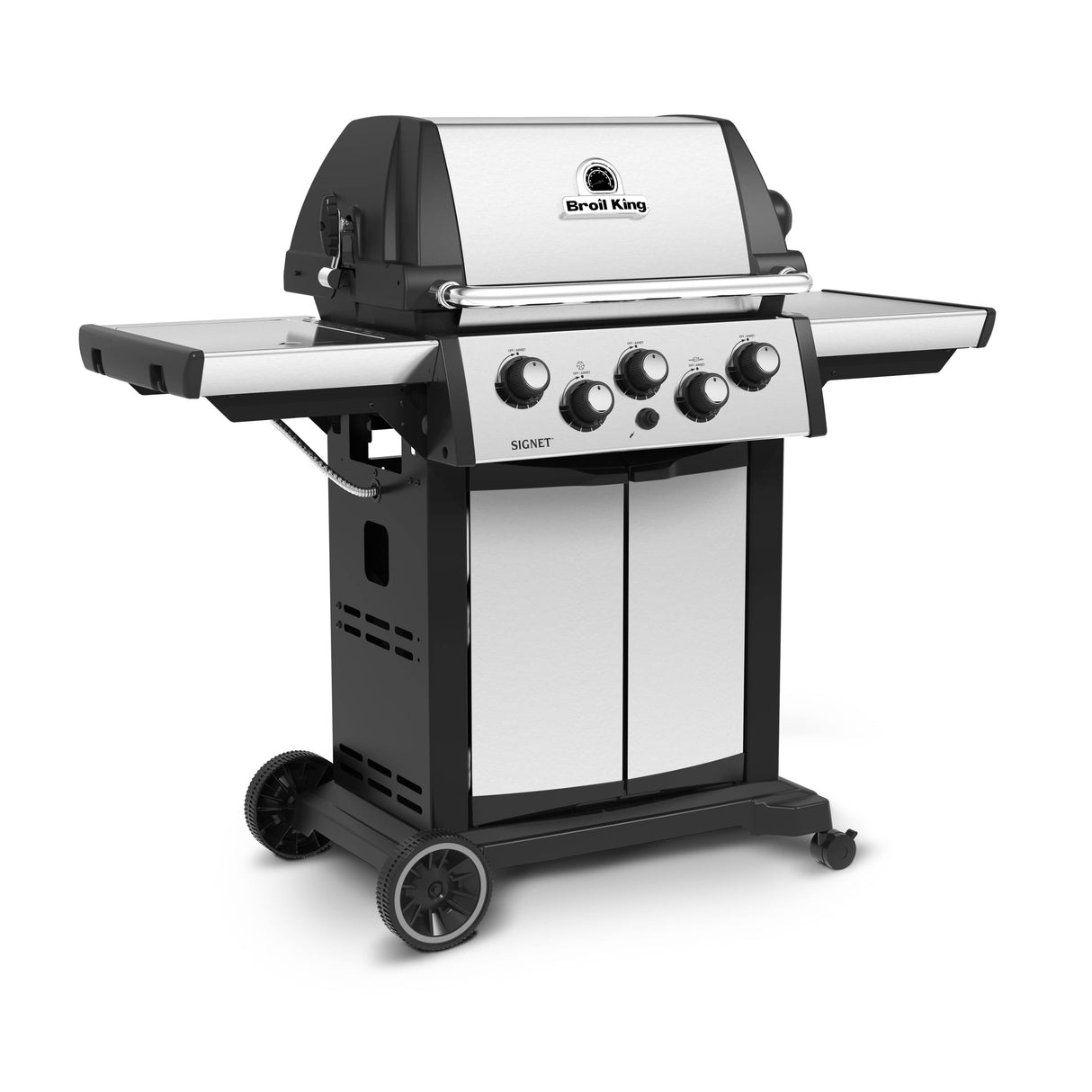 Signet 390 Propane BBQ - 3 Burners + Side & Rotisserie Burners