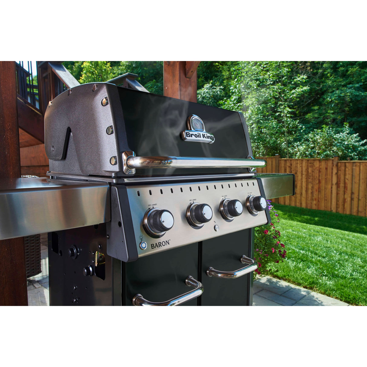 Baron 420 Pro Natural Gas BBQ - 4 Burner