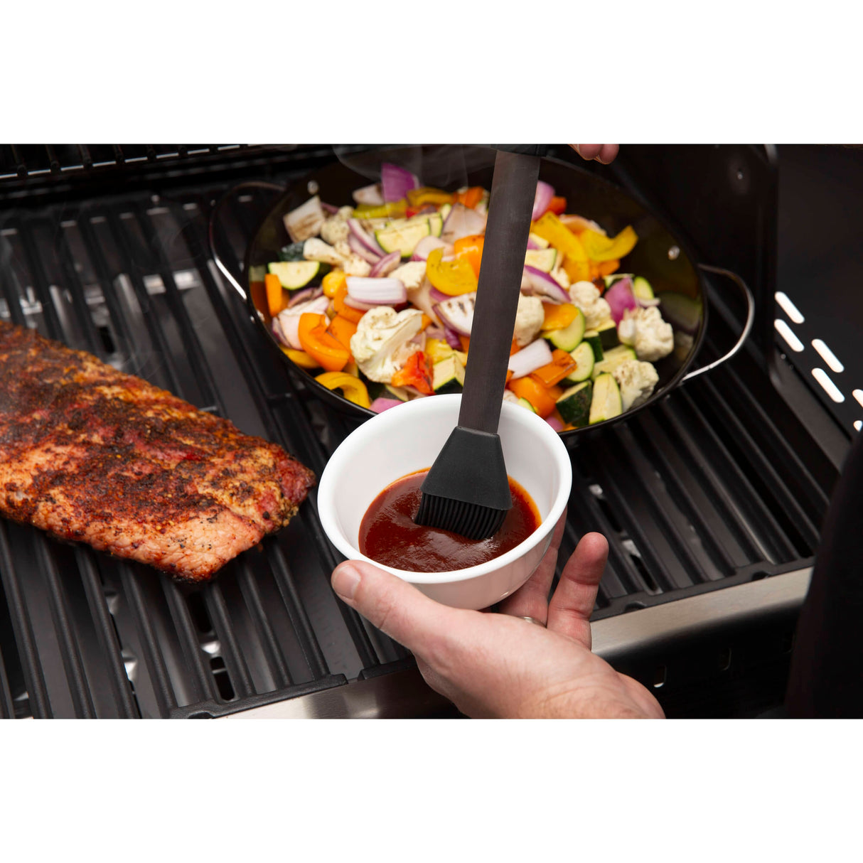Deluxe BBQ Tool Set - Stainless Steel, 3 Piece