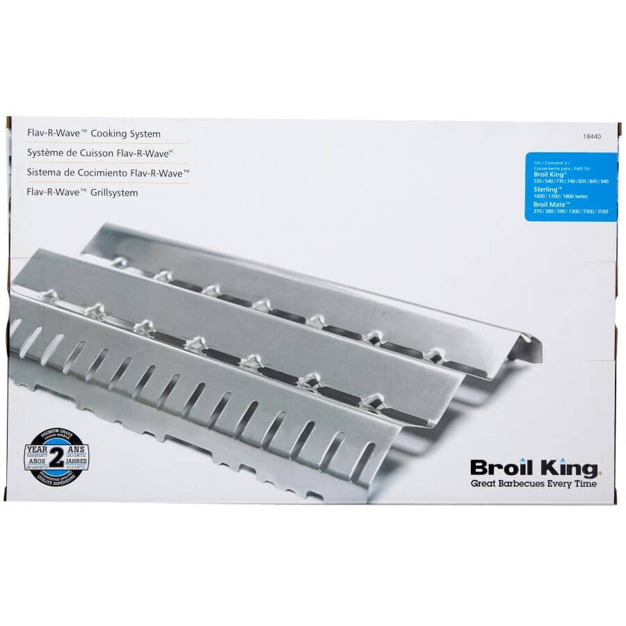 Flav-R-Wave BBQ Grate - Stainless Steel, 18" x 11"