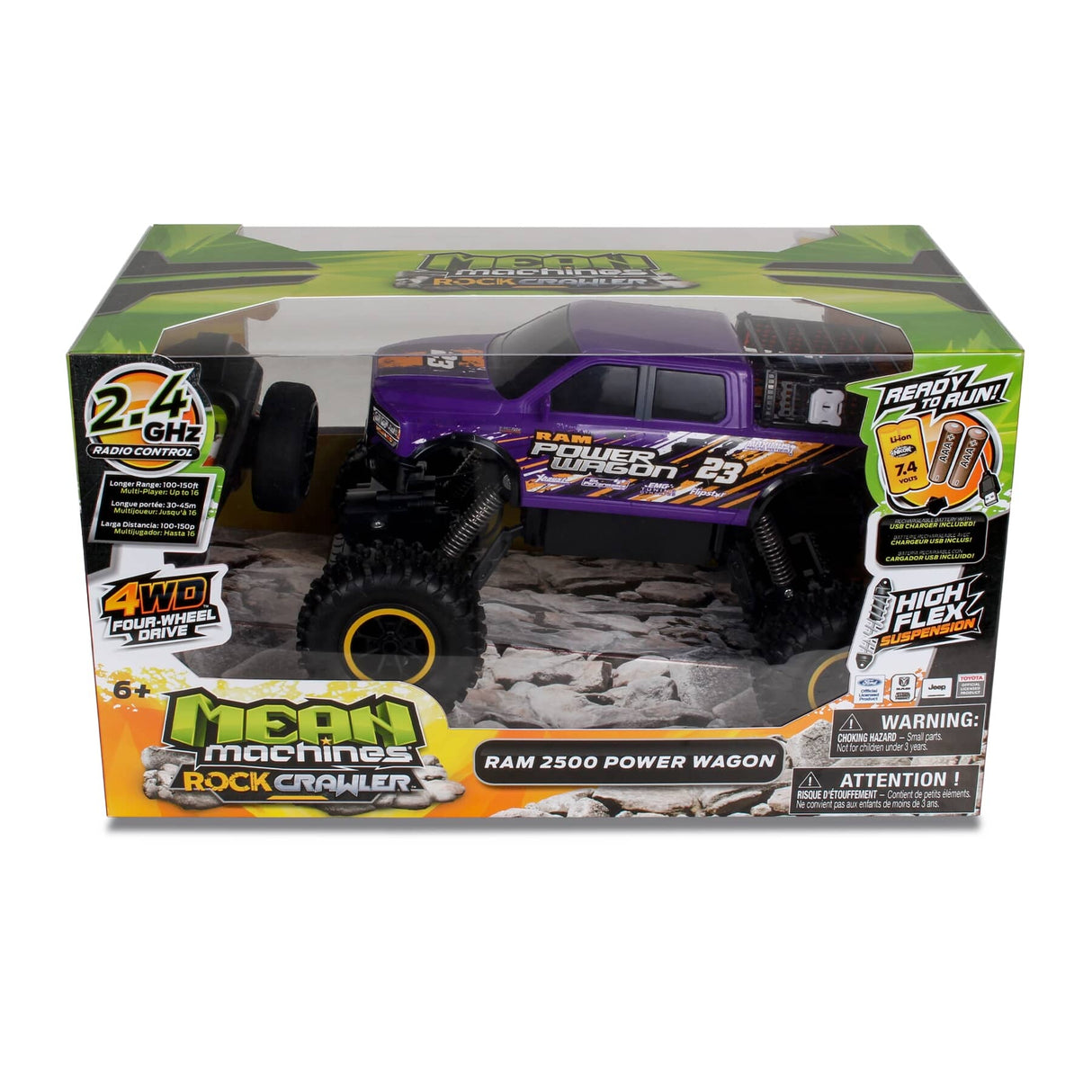 Remote Controlled Ram 2500 Power Wagon - Rock Crawler