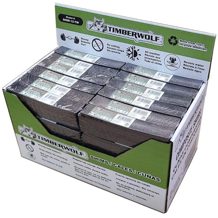 8" Composite Shims - 12 Pack