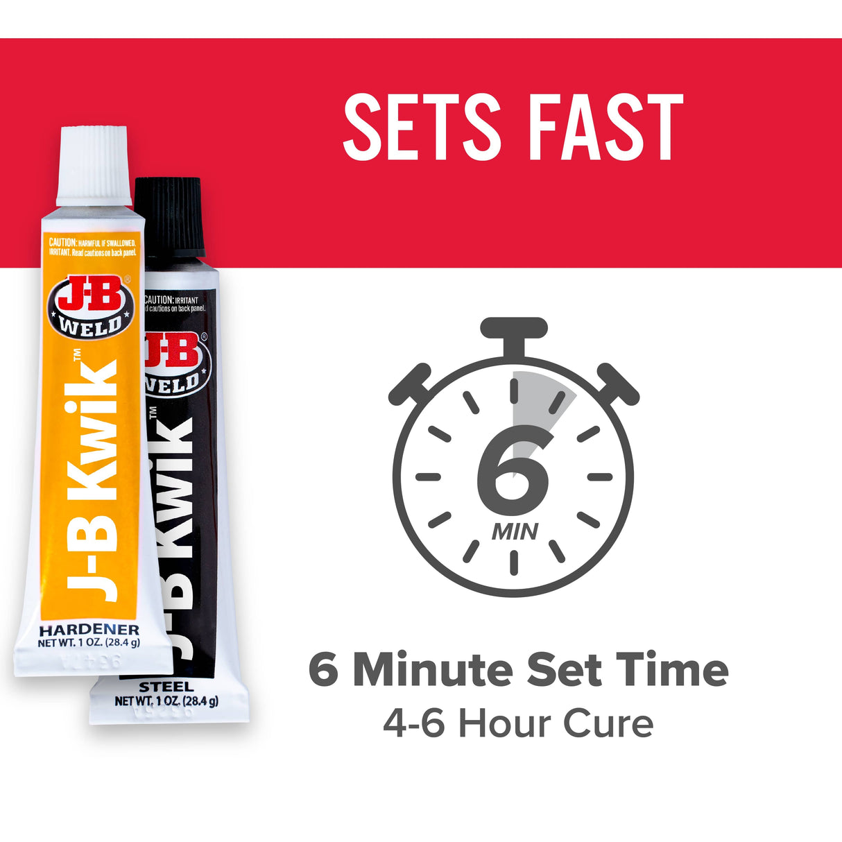 KwikWeld Quick Setting Steel Reinforced Epoxy Compound - 2x 28 g