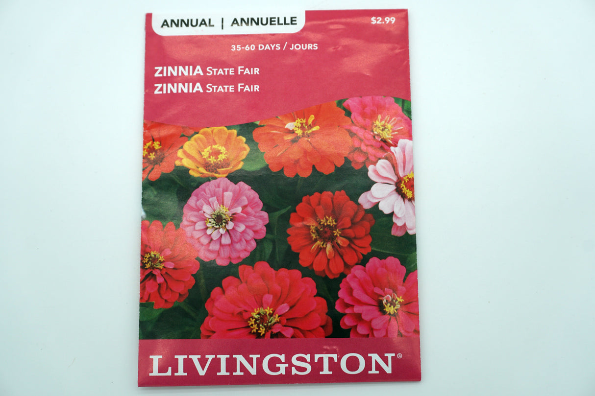 Zinnia State Fair Seeds