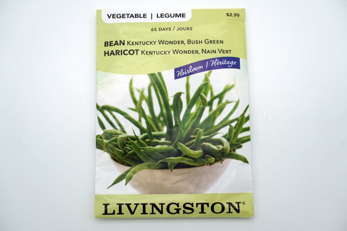 Kentucky Wonder Bush Green Bean Seeds