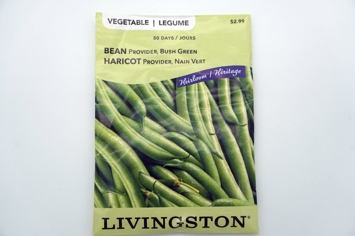 Provider Bush Green Bean Seeds