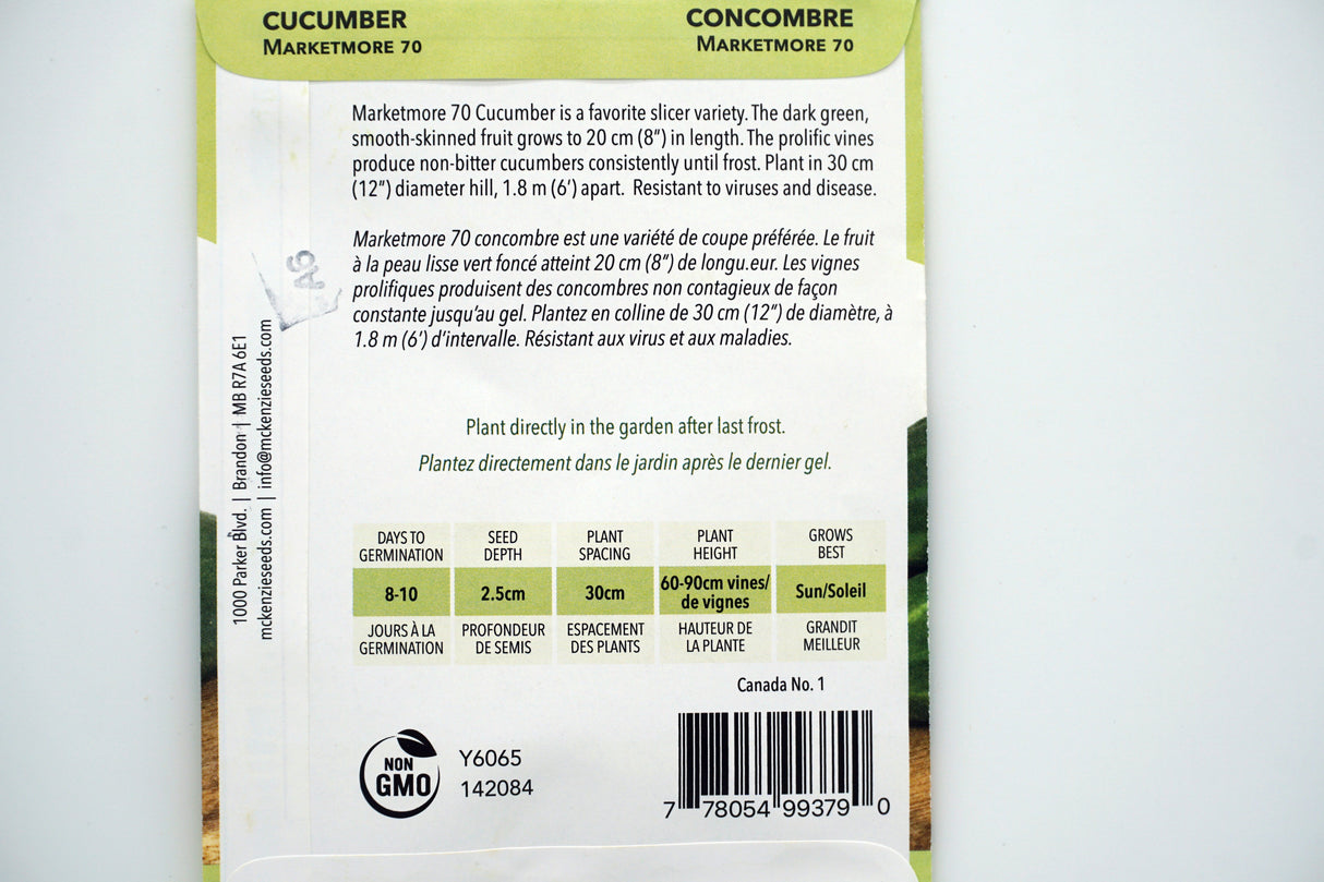 Marketmore 70 Cucumber Seeds