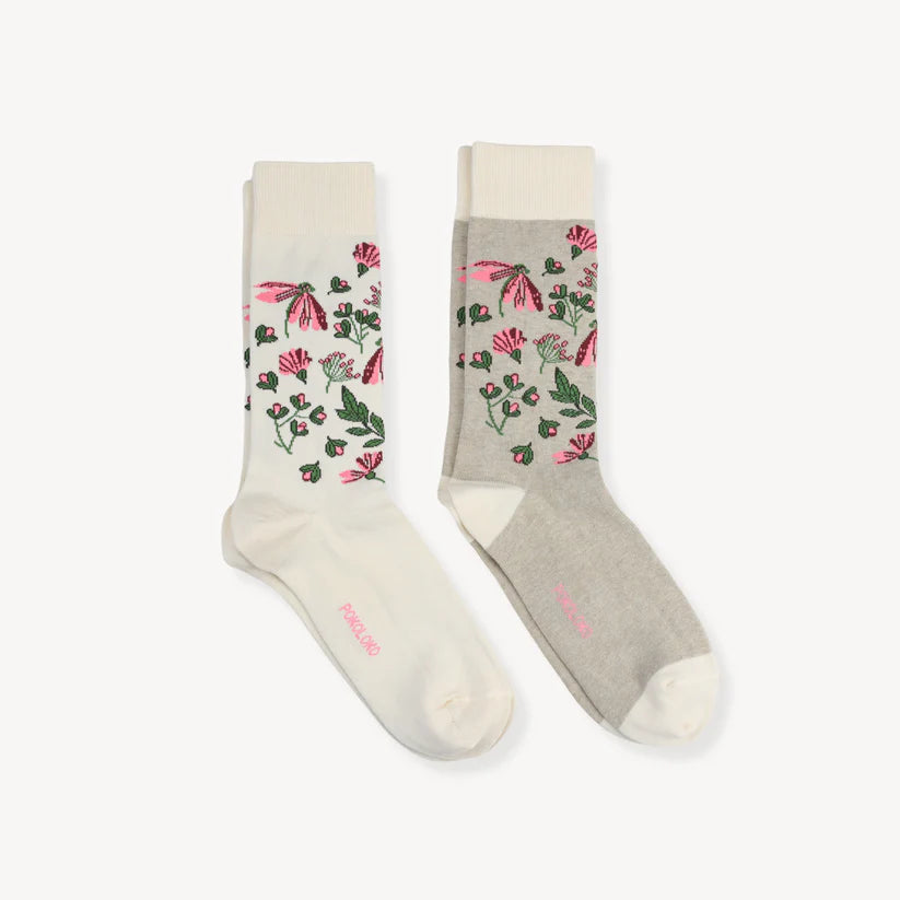 Wildflower Socks - 2 Pack