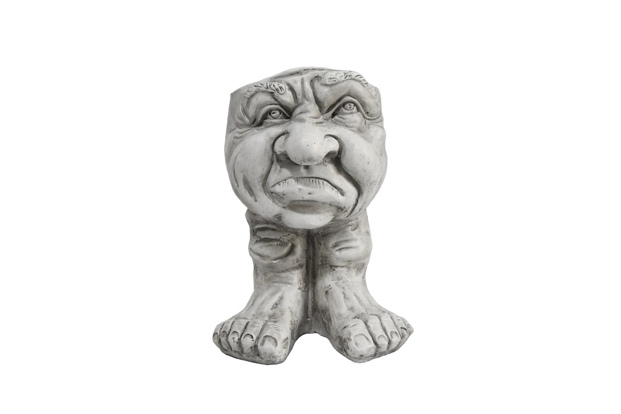 10.5" Funny Man Face Planter