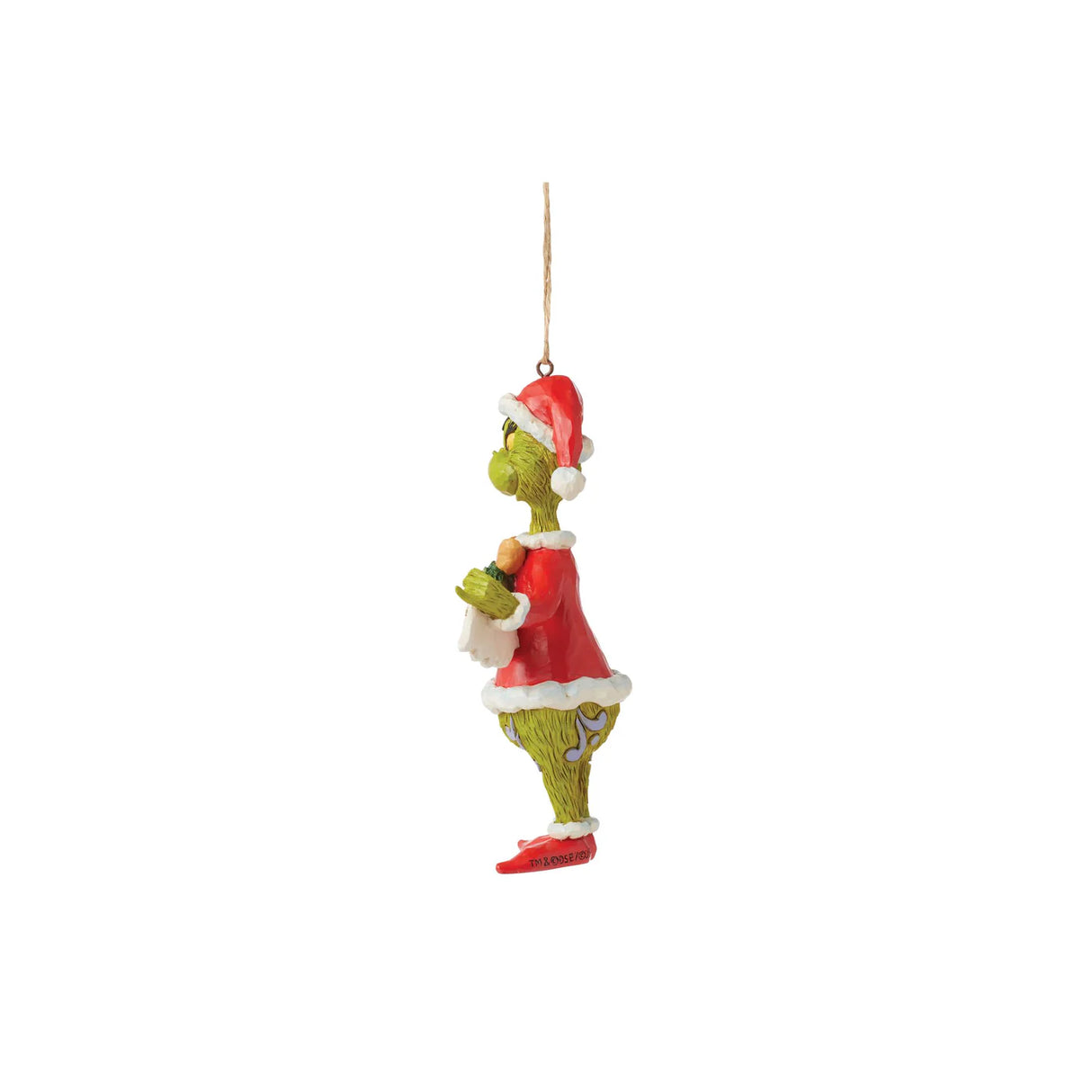 Grinch Banner Ornament