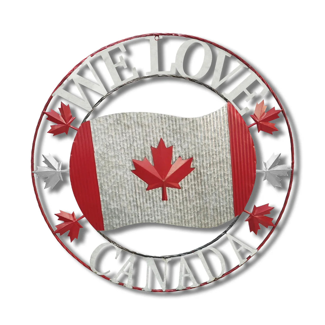 We Love Canada Wall Decor