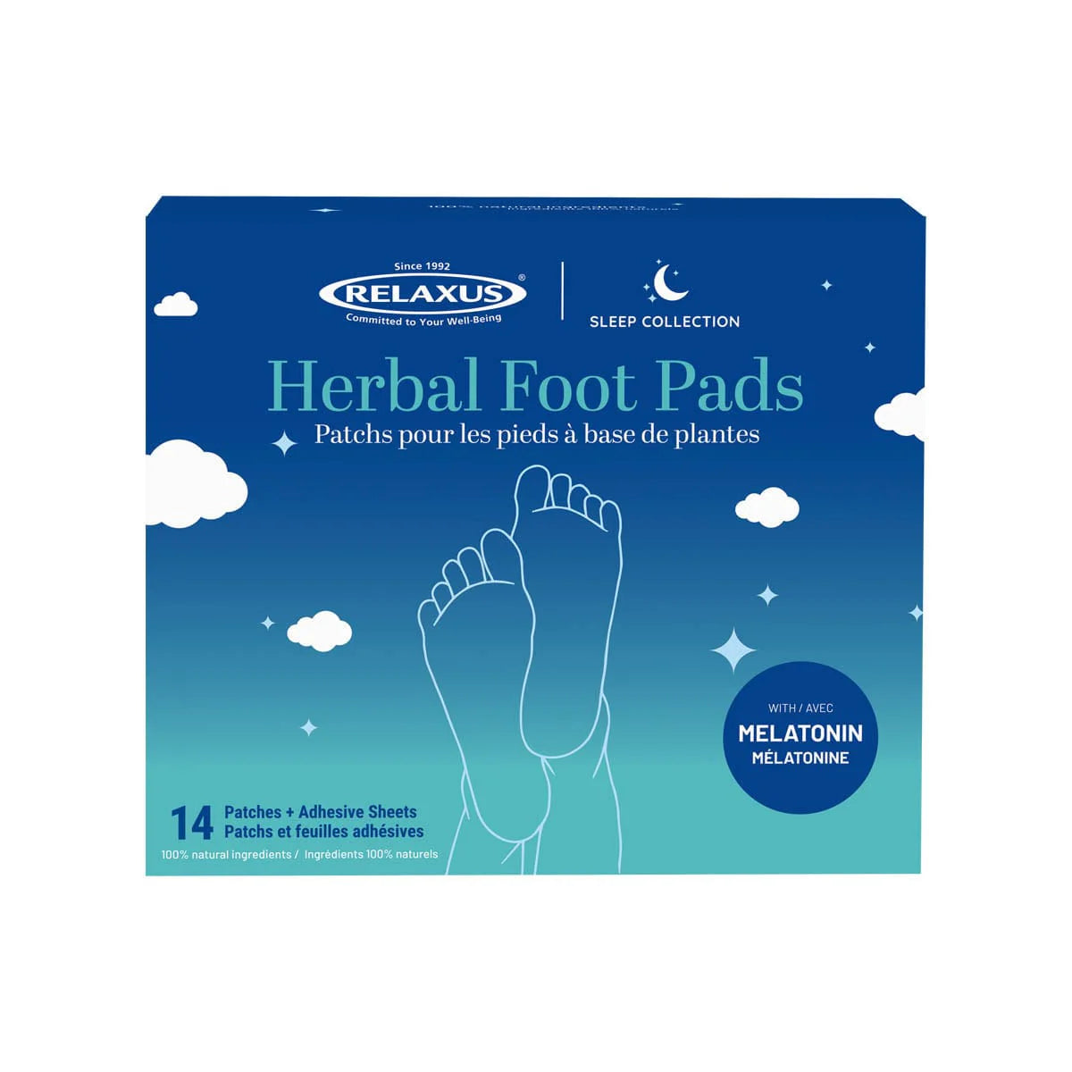 Sleep-Aid Herbal Foot Pads