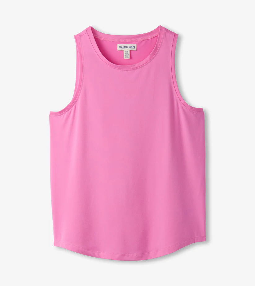 Women's Pink Tank in a bag