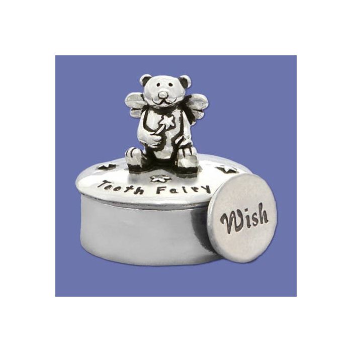 Tooth Fairy Teddy Box W/ Coin