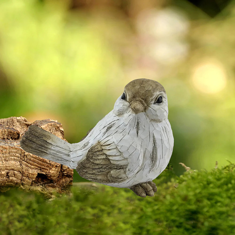 Wooden Bird Decor