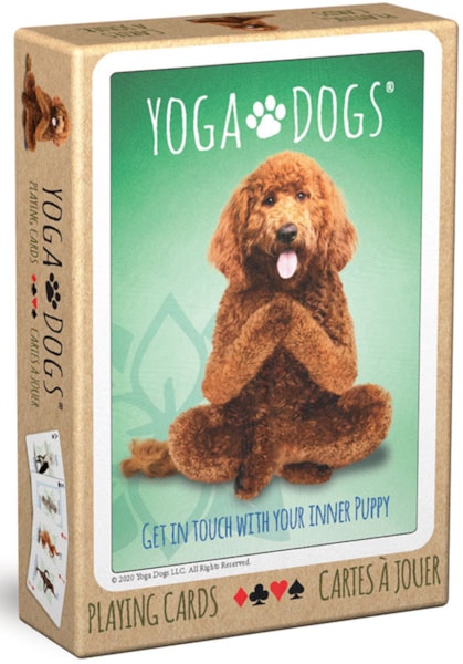 Yoga Dogs Playing Cards