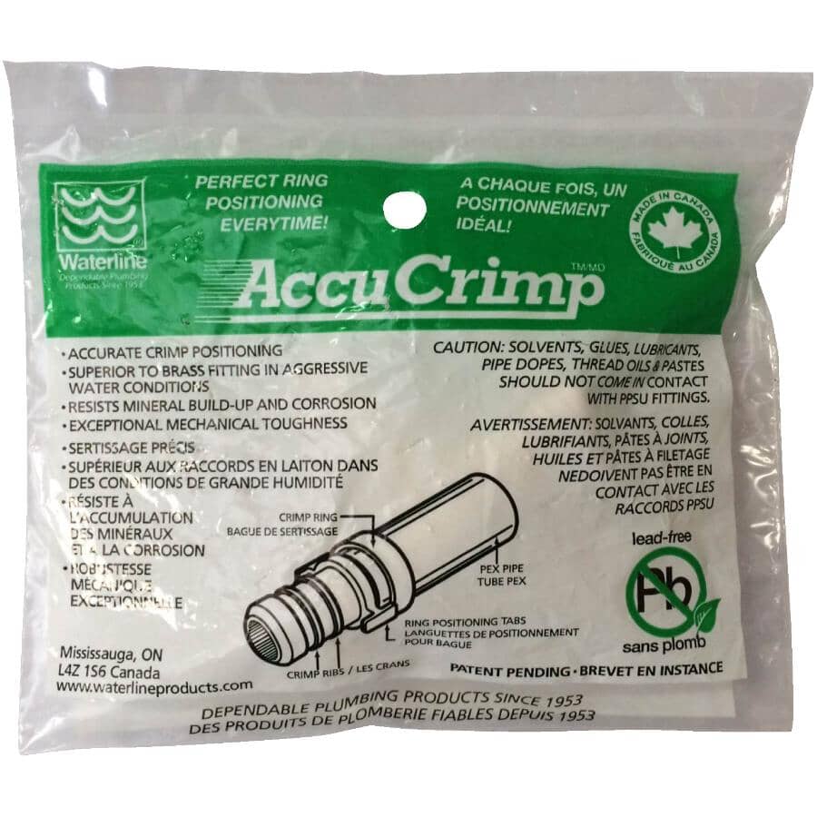 1/2" PEX Poly Plugs - 2 Pack