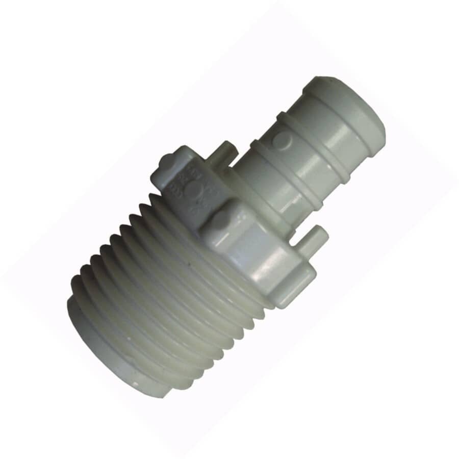 1/2" PEX x 1/2" MPT Poly Adapter