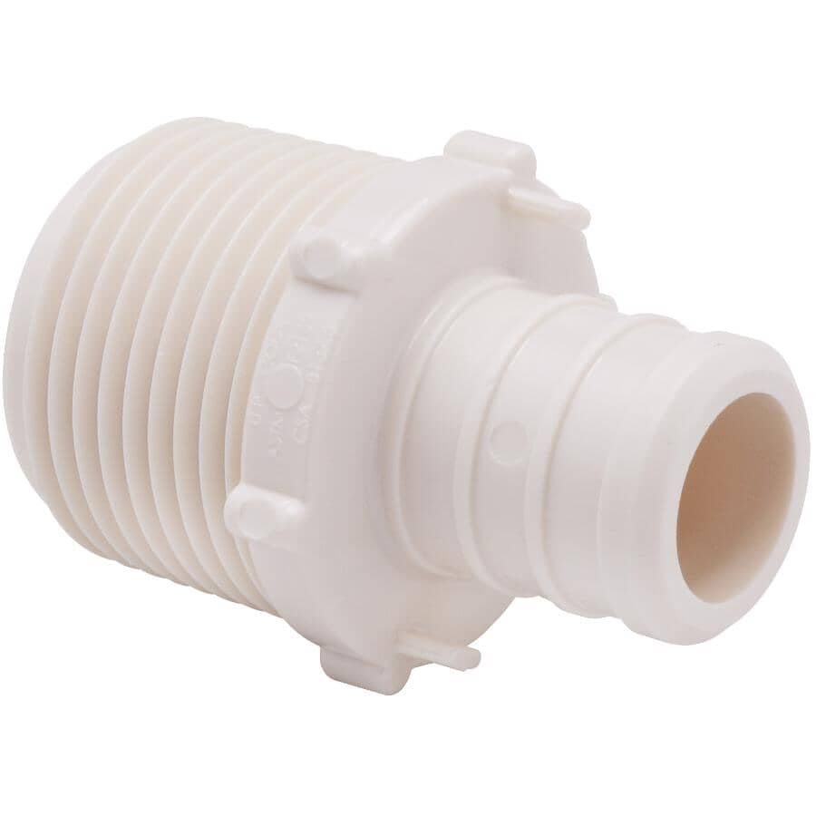 3/4" PEX x 3/4" MPT Poly Adapter