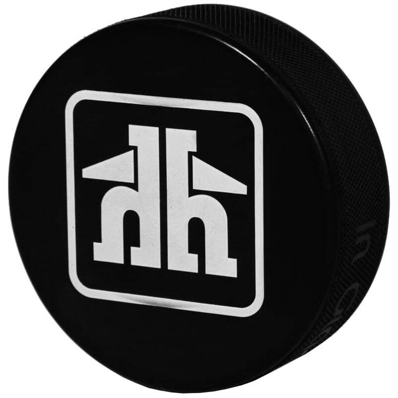 Black Official Hockey Pucks - 5 Pack
