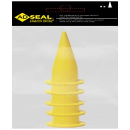Plastic Nozzle Cone - Yellow, 5 Pack