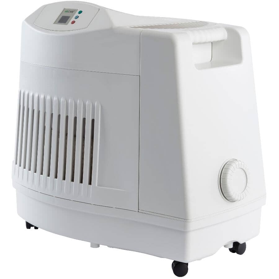 Evaporative Console Humidifier - 3600 sq. ft., White
