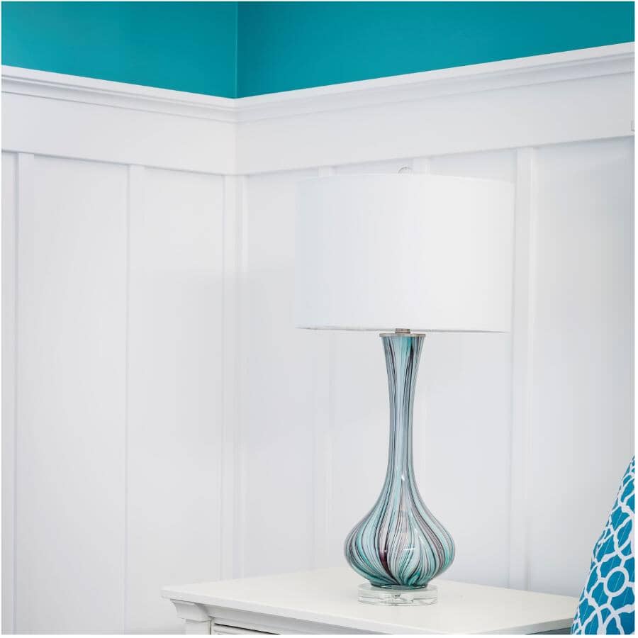 11/16" x 11/16" x 8' Finger Jointed Pine Primed Cove Moulding