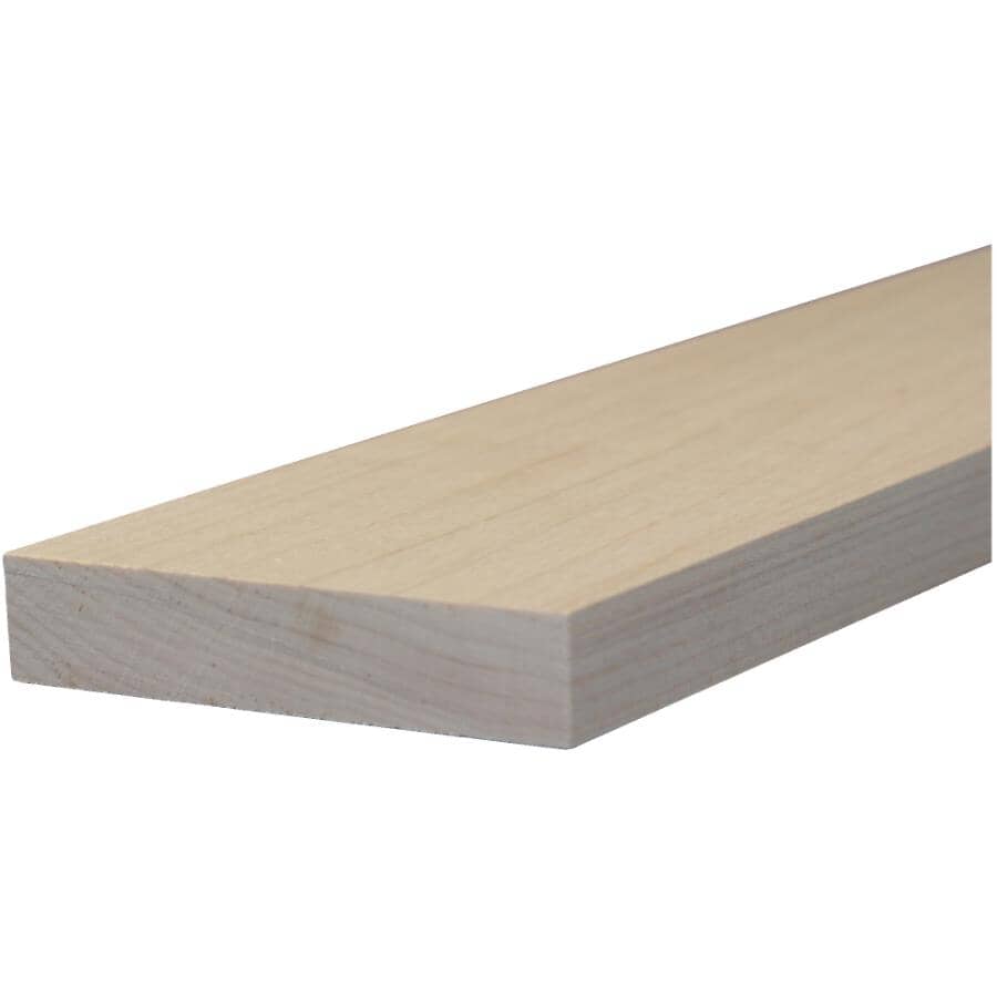 3/4" x 3-1/2" x 8' Maple Surfaced Four Sides Moulding