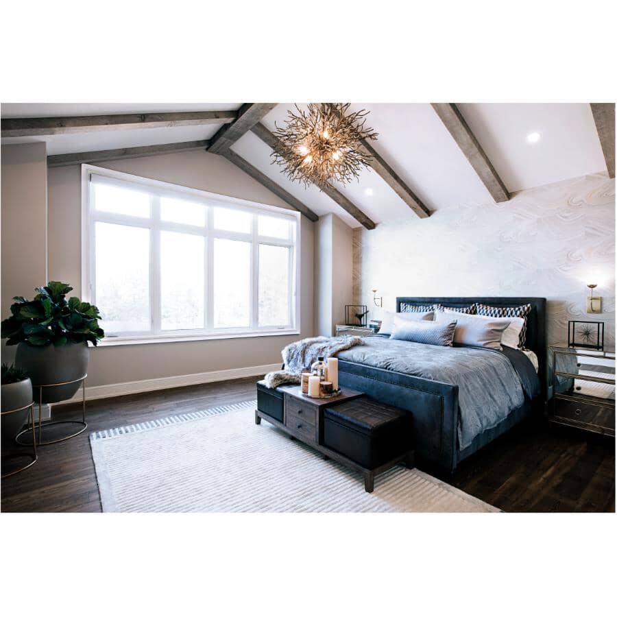 3/8" x 3-7/8" x 8' Medium Density Fibreboard Primed Colonial Baseboard Moulding