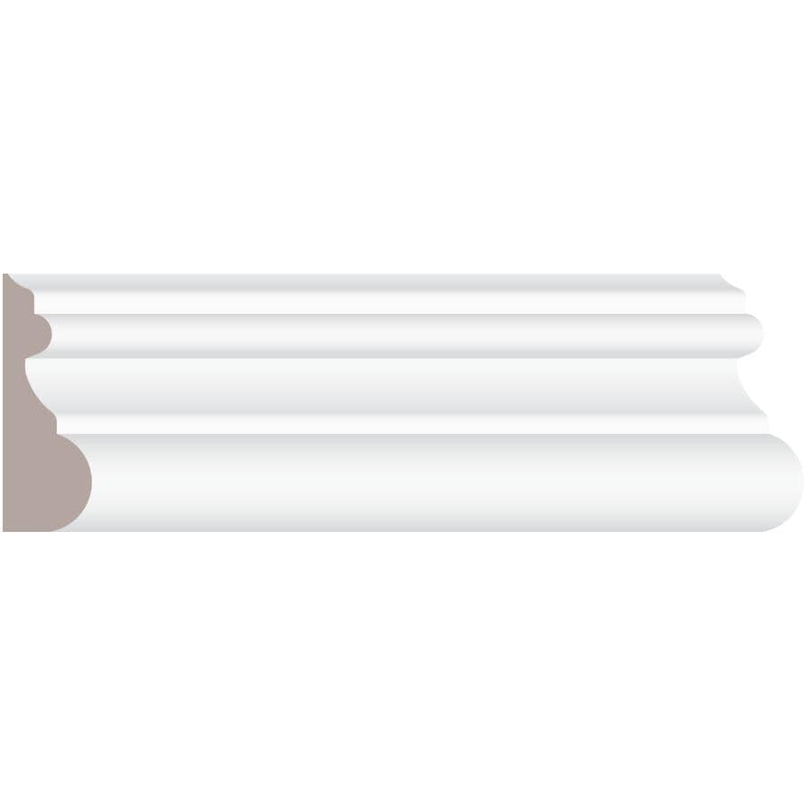 5/8" x 1-3/4" x 8' Medium Density Fibreboard Primed Chair Rail Moulding