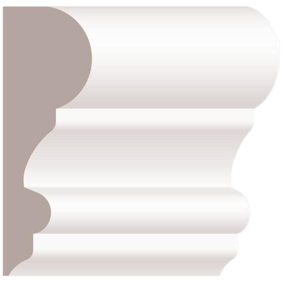 5/8" x 1-3/4" x 8' Medium Density Fibreboard Primed Chair Rail Moulding