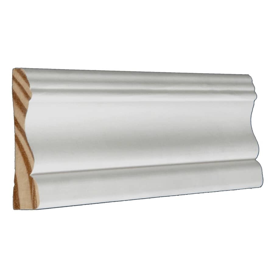 5/8" x 2-3/4" x 7' Finger Jointed Pine Primed Colonial Casing Moulding