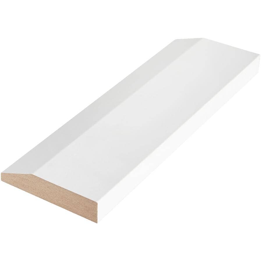5/8" x 2-3/4" x 7' Medium Density Fibreboard Primed Bevel Casing