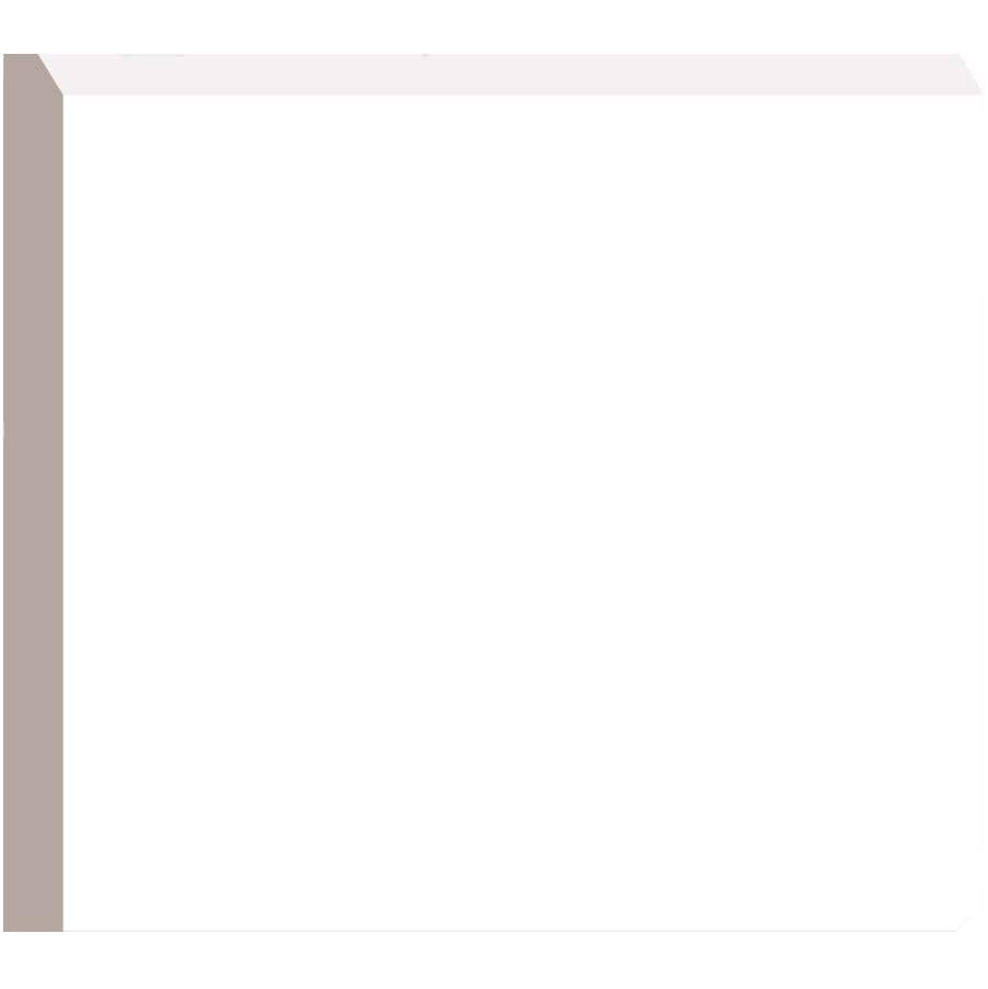 5/8" x 5-1/2" x 8' Medium Density Fibreboard Primed Colonial Baseboard Moulding