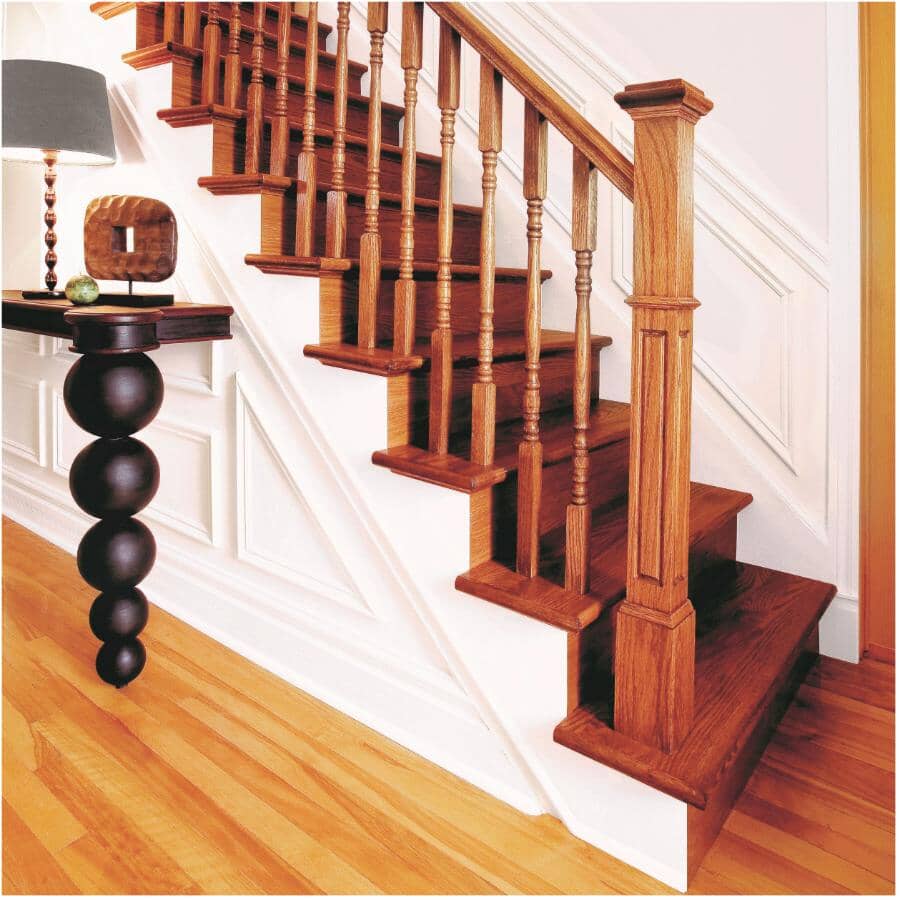 5/8" x 5" x 8' Medium Density Fibreboard Ultra Light Primed Colonial Baseboard Moulding