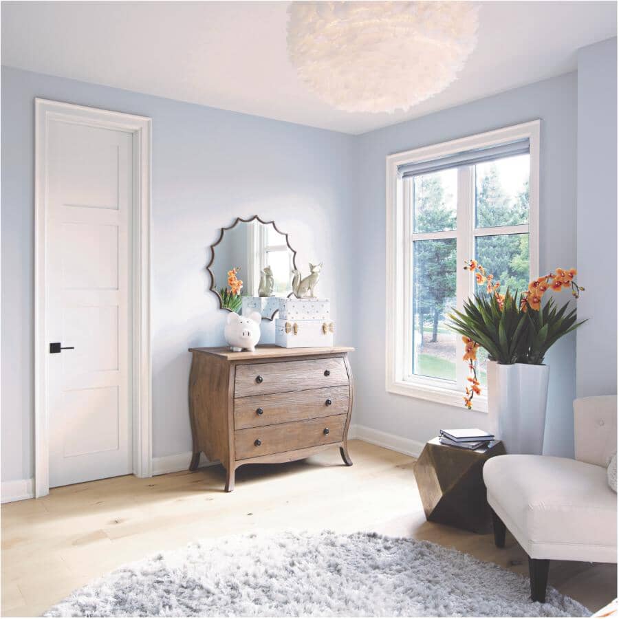 7/16" x 1-3/16" x 7' Finger Jointed Pine Primed Colonial Stop Moulding