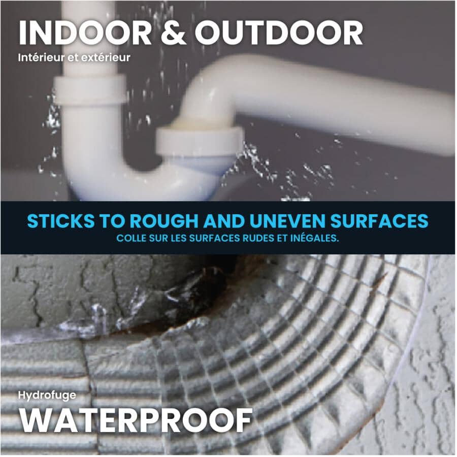 As Seen On TV 5' Waterproof Indoor/Outdoor Repair Tape - 3 pack