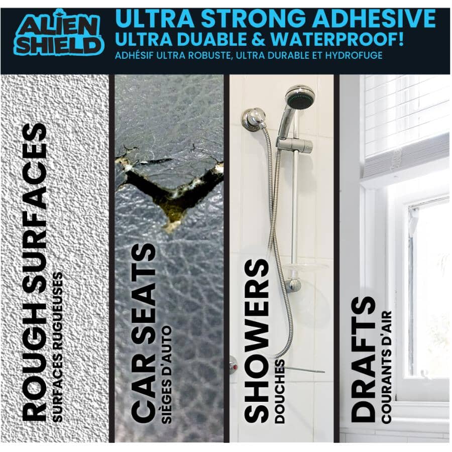 As Seen On TV 5' Waterproof Indoor/Outdoor Repair Tape - 3 pack