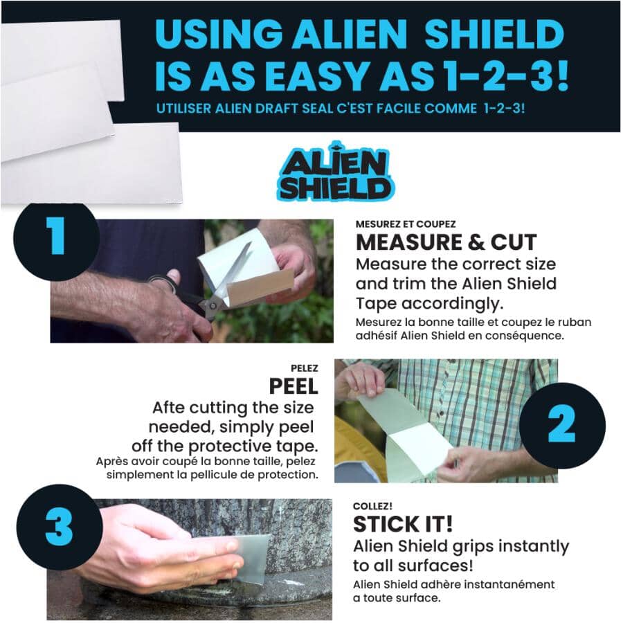 As Seen On TV 5' Waterproof Indoor/Outdoor Repair Tape - 3 pack