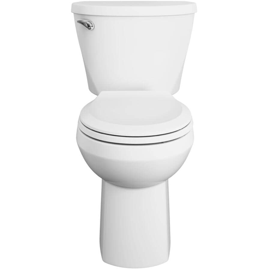 4.8 L Reliant Round Toilet - White, 16.5"