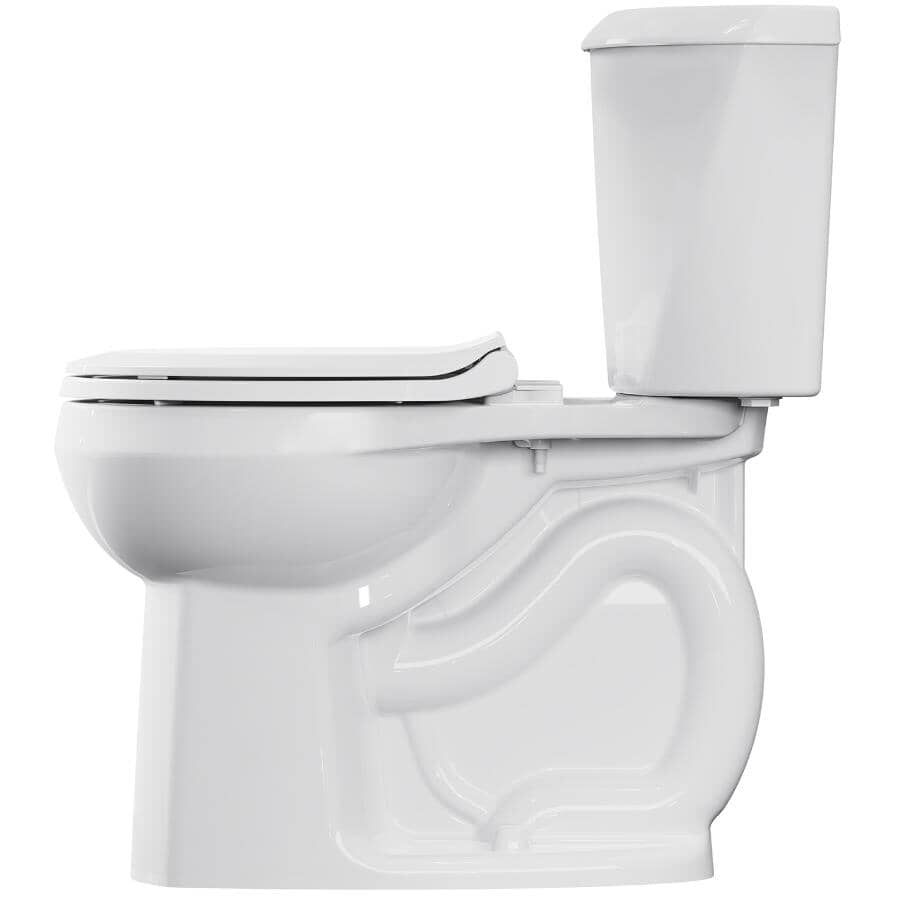4.8 L Reliant Round Toilet - White, 16.5"
