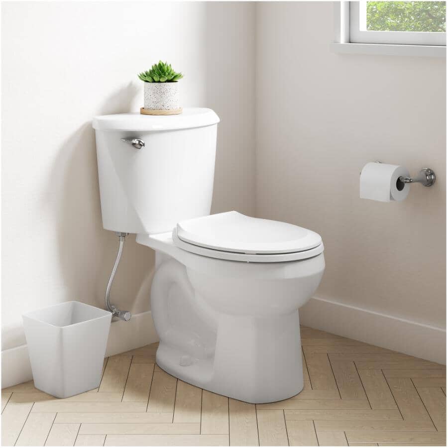 4.8 L Reliant Round Toilet - White, 15"