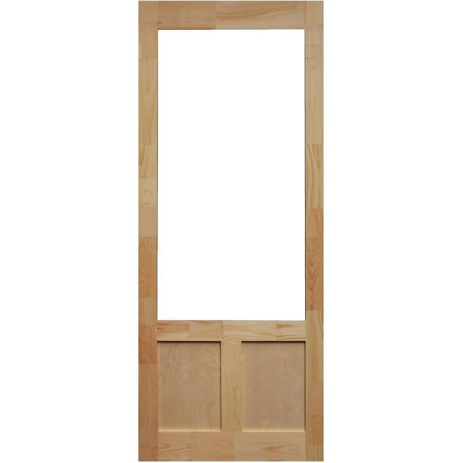 34" x 82" Elmwood Pine Screen Door
