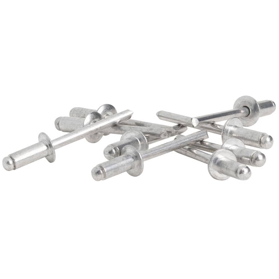 50 Pack 3/16" Medium Aluminum Rivets