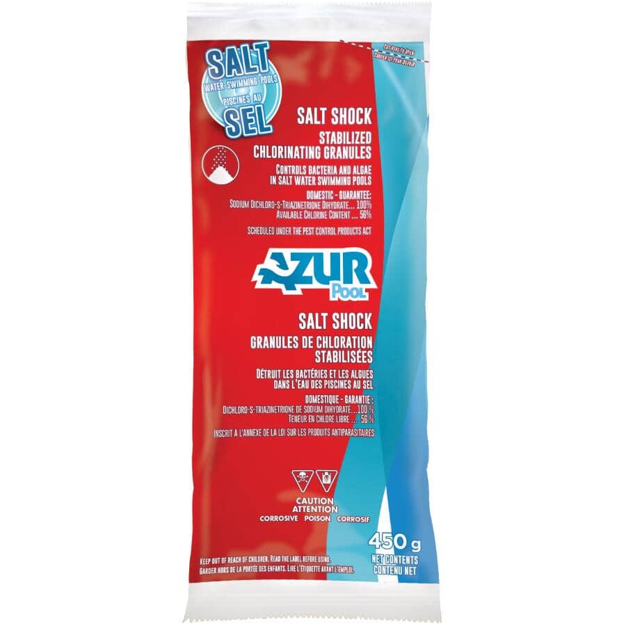 450G Oxy Shock Treatment, for Salt Water Swimming Pools