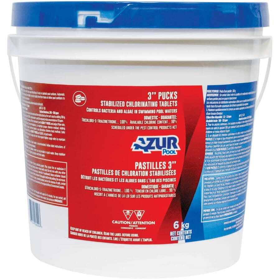 6kg 3" Chlorine Pucks