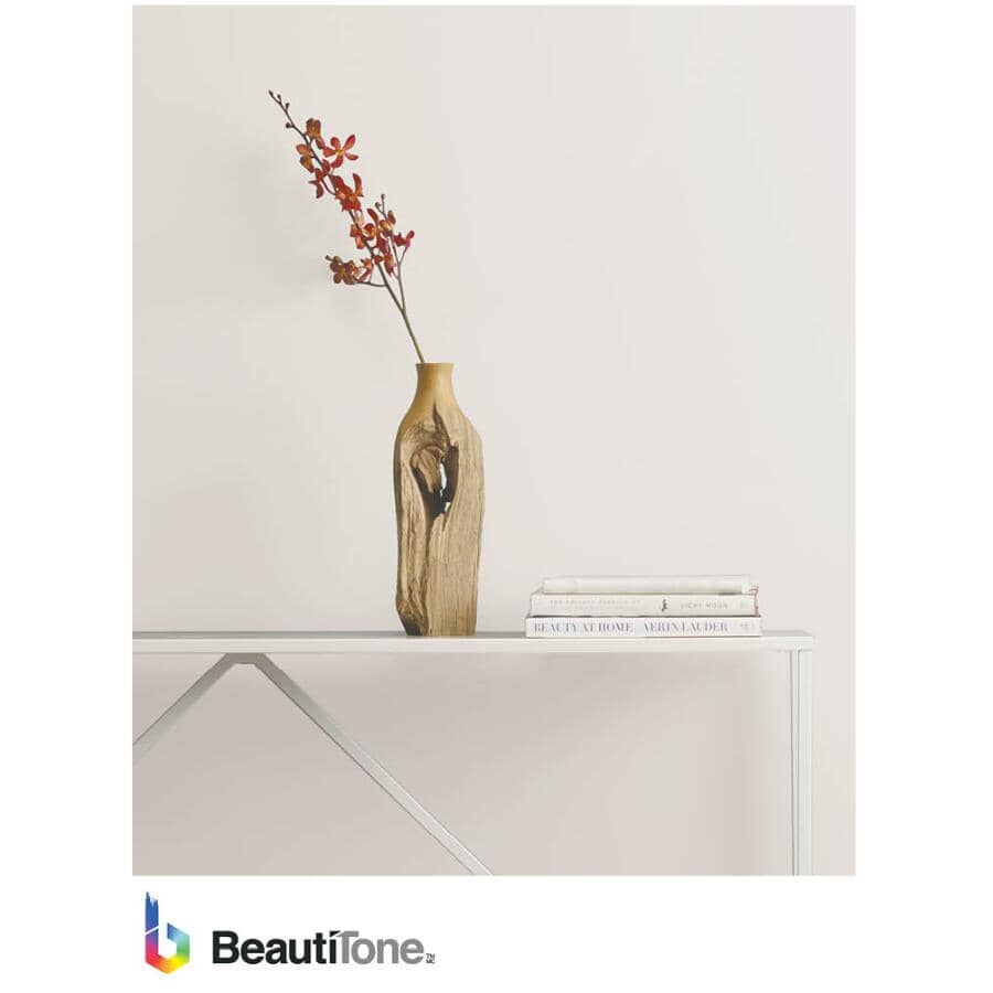 Interior Acrylic Latex Flat Paint & Primer - High Hide White, 911 ml