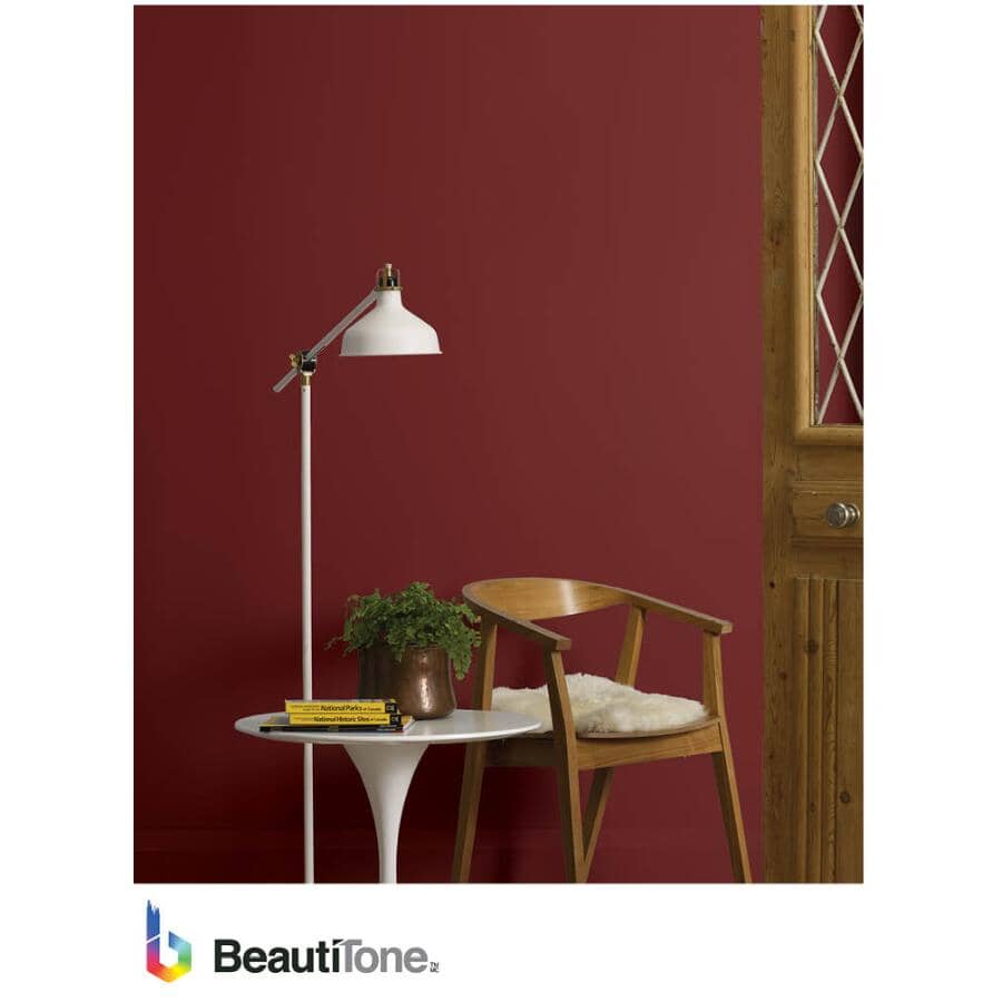 Interior Acrylic Latex Flat Paint & Primer - Medium Base, 870 ml