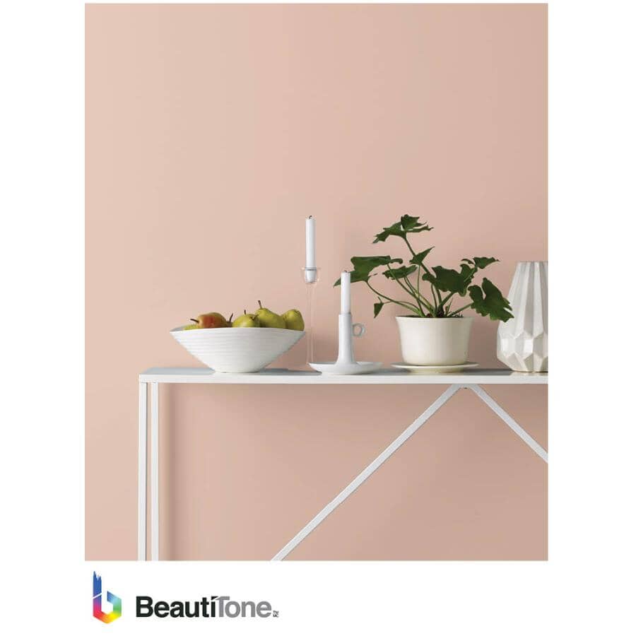 Interior Acrylic Latex Flat Paint & Primer - Medium Base, 3.48 L