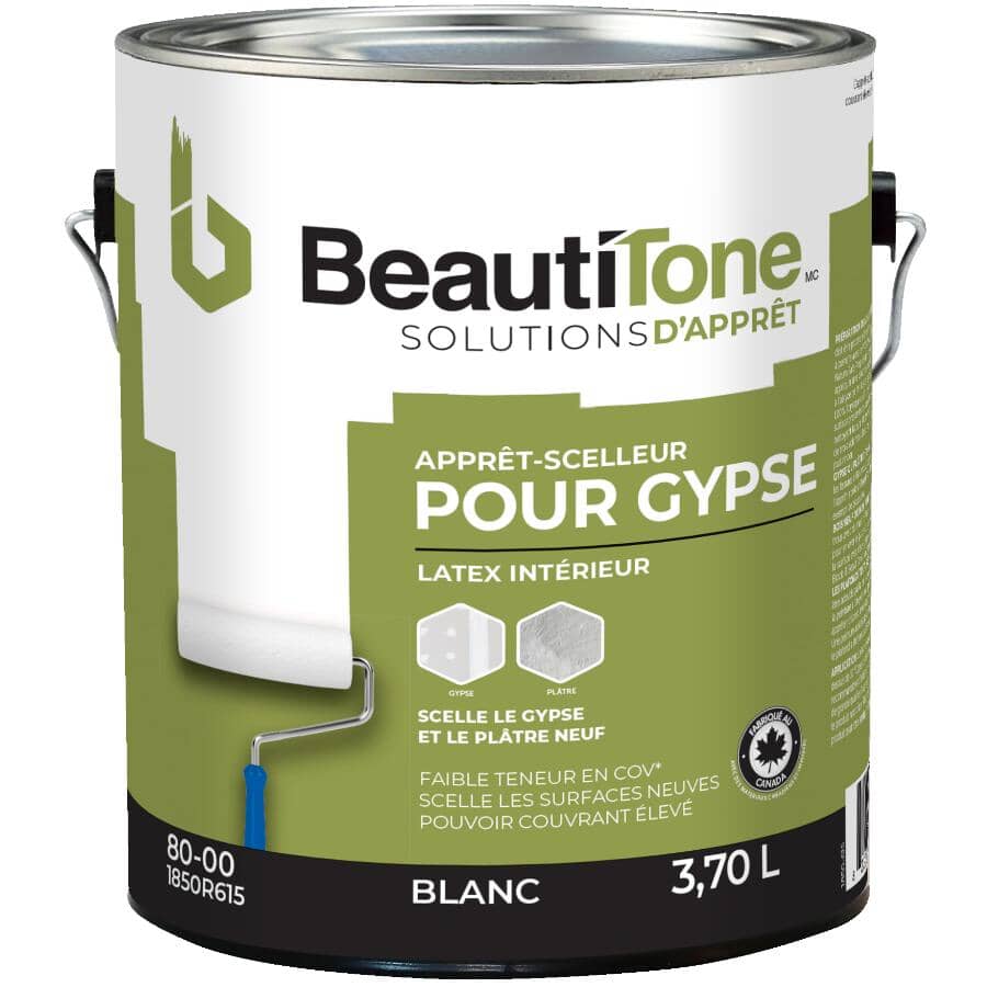 Interior Latex Drywall Primer Sealer - White, 3.7 L